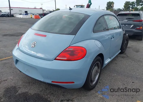 2012 Volkswagen Beetle 2.5L из США, поврежденный, VIN 3VWJP7AT7CM639797